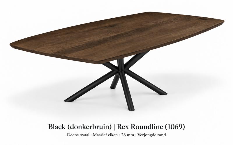 Deens ovale eiken eettafel &ndash; zelf samenstellen
